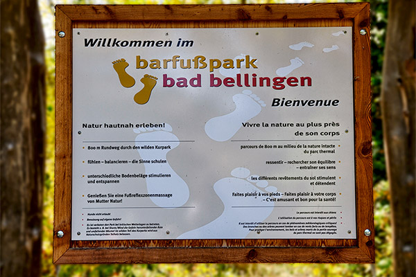 Der Barfusspfad in Bad Bellingen